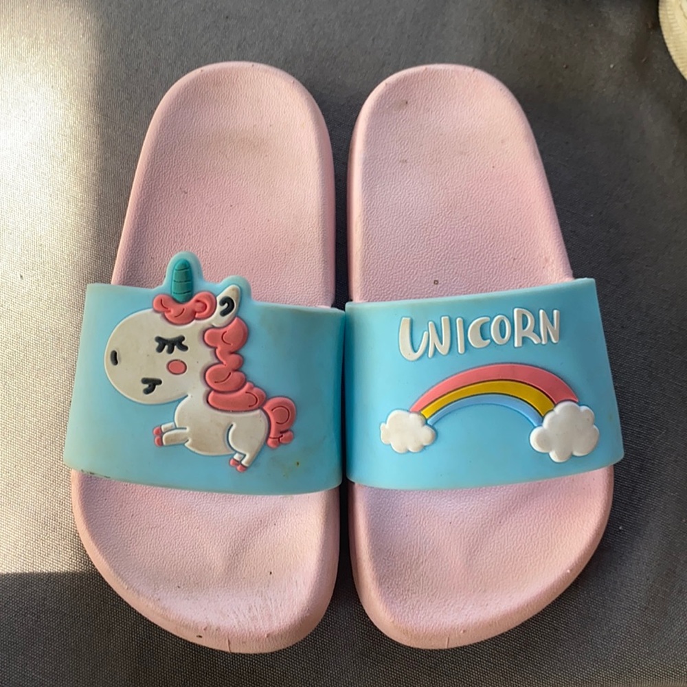 Unicorn slip ons!